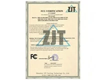 FCC Certificate
