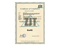 RoHS Certificate