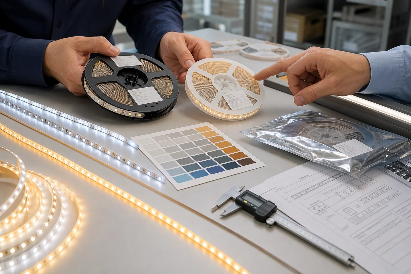 How to Approve LED Strip Samples Before a Bulk Order