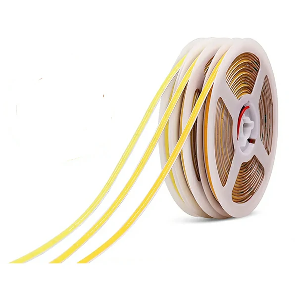 COB 3mm 400LED DC12/24V CRI90 Ultra-Slim LED Strip - Dot-Free Continuous Light