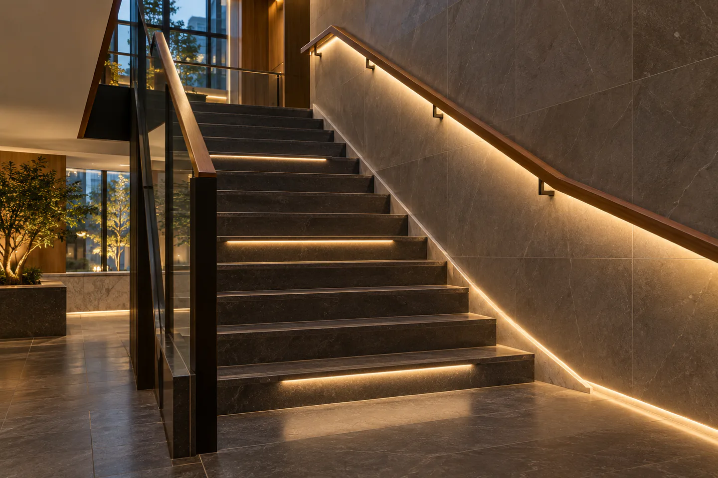 6 Best LED Strip Layouts for Stair Lighting