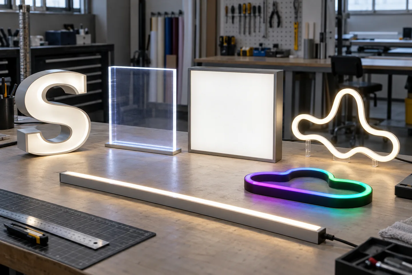 6 Best LED Strip Configurations for Signs and Lightboxes