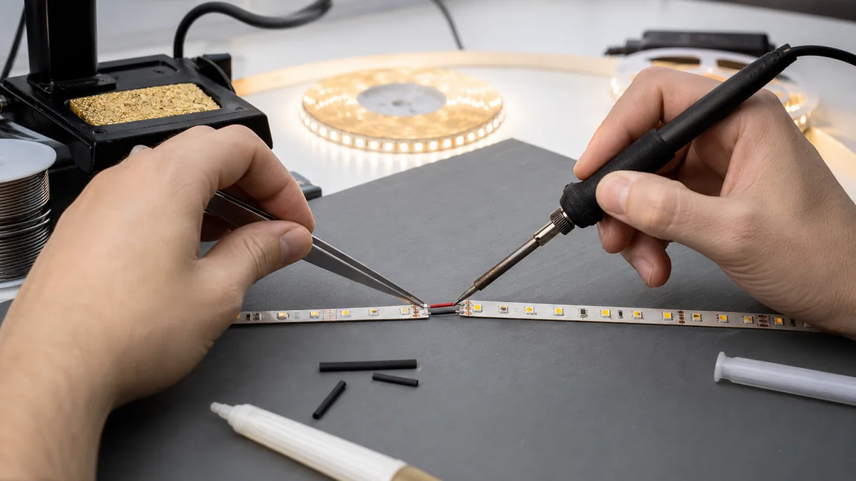 How to Solder LED Strips: Reliable Joints for Installation and Production