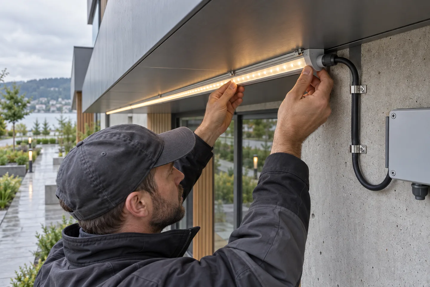 How to Install LED Strip Lights Outdoors