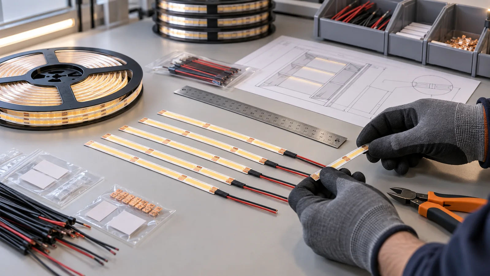 How to Specify Pre-Cut LED Strip Assemblies for Bulk Orders